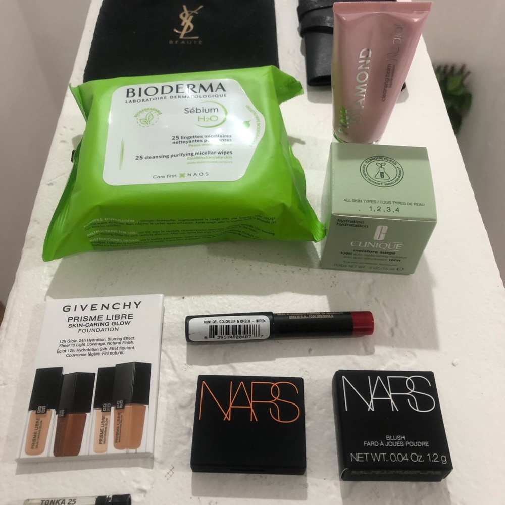 NEW Beauty bundle - NARS, Clinique, YSL, Bioderma, Rodial, Nudestix and more!